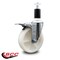 Service Caster 5'' Nylon Swivel 1-3/8'' Expanding Stem Caster Total Lock Brake SCC-EXTTL20S514-NYS-138 - alternate 2